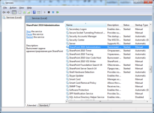 Sharepoint Services