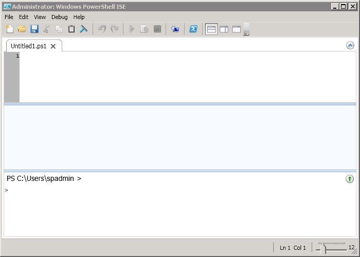 PowerShell ISE