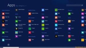 Меню, вызываемое кнопкой Пуск в Windows 8