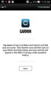 Рис.4. Введите логин и пароль для подключения к Garmin Connect