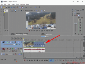 Ускорить или замедлить видео Sony Vegas Pro